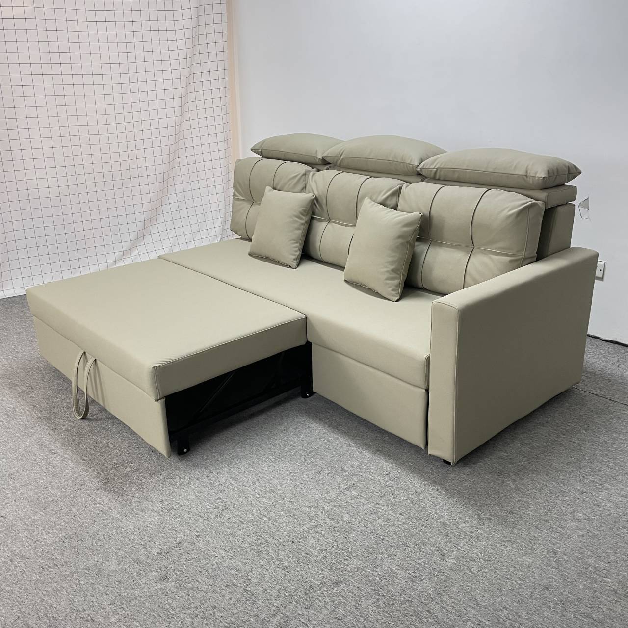 Sofá multifuncional de casa pequeña sala de estar apartamento sin lavado tecnología sofá cama de terciopelo moderno simple peinado de aire