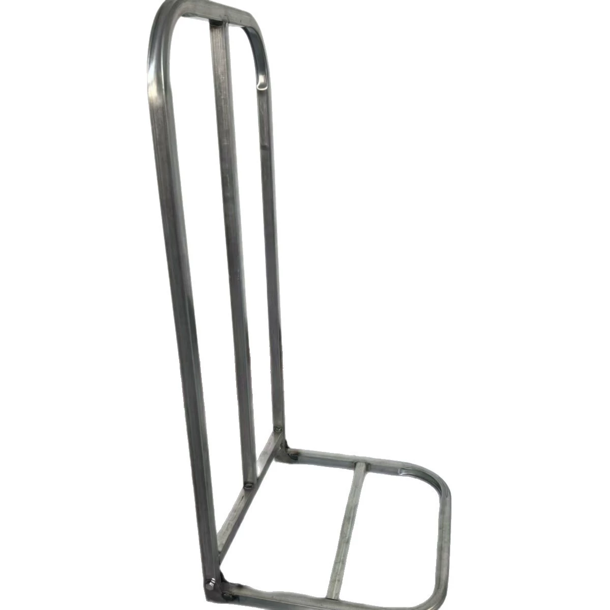 Folding L-shaped clothing inventory shelf partition stacking shelf simple floor-standing warehouse stacking storage rack thickened