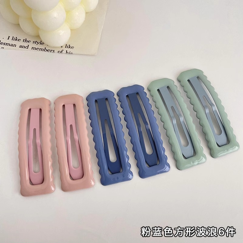 Clipe de cabello rotos tarjeta de cabello de mujer frisa clipe bb2025 nuevo clipe lateral pequeño clipe de cabello clipe de tocado