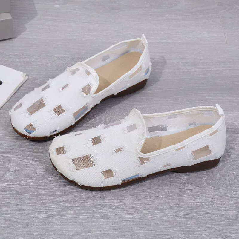 Breathable universal mesh summer sandals low-cut, soft sole