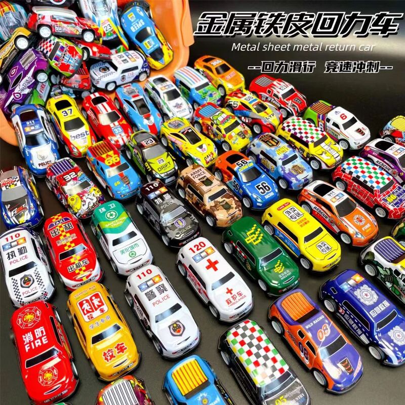 Mini Alloy Pull-Back Car Tin Car Wholesale Car Kidsren's Toy Car Off-Road Racing Temu Dropshipping