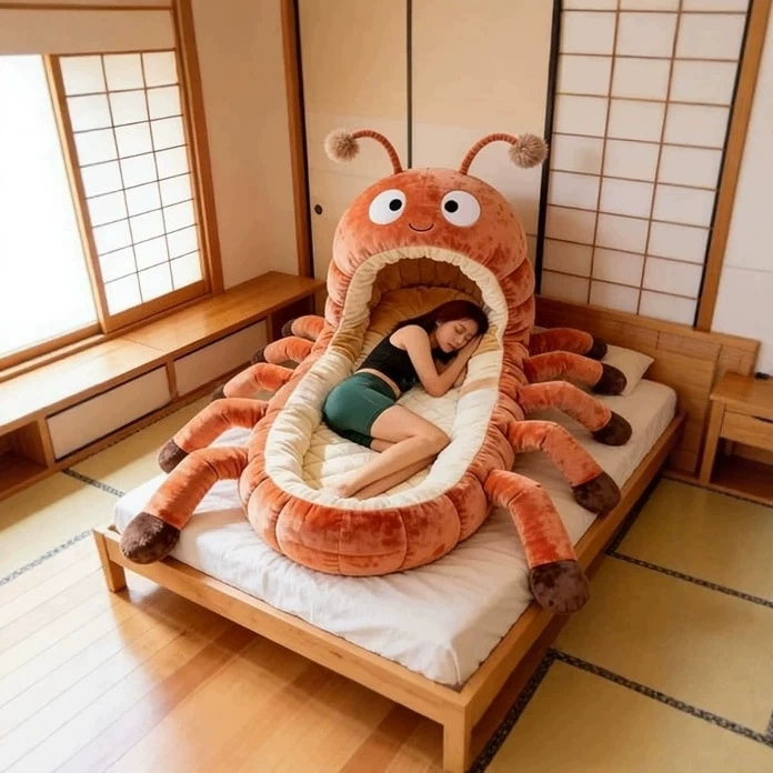 [Amazon Creative Portable Hugging Caterpillar Sleeping Bags毛毛虫睡袋]