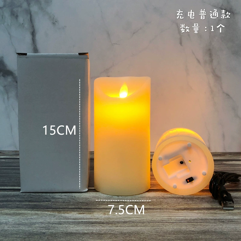 LED electronic candle swing flame Wedding Wedding Wedding Remote Charging Stage Road Quotes Bar