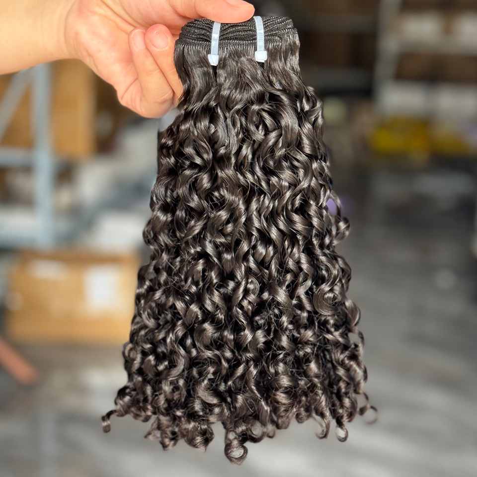 Unisex Hip-Hop Casual Street Real Hair Long Curly Hair Wigs display picture 3