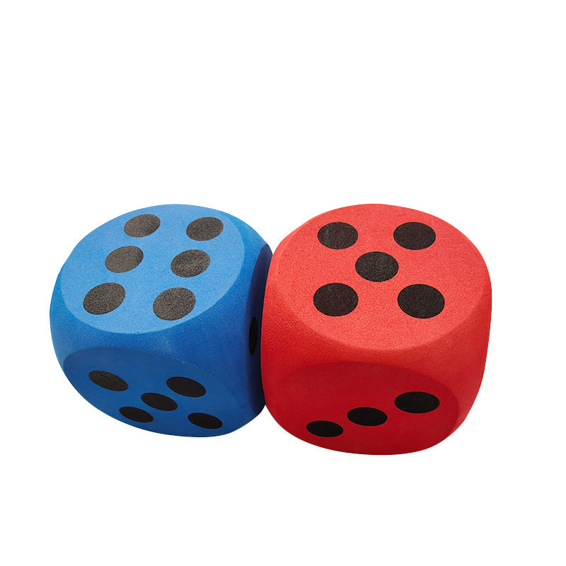 彩色EVA泡沫解压骰子高密度海绵 方块色子可印LOGO海筛子厂家批发