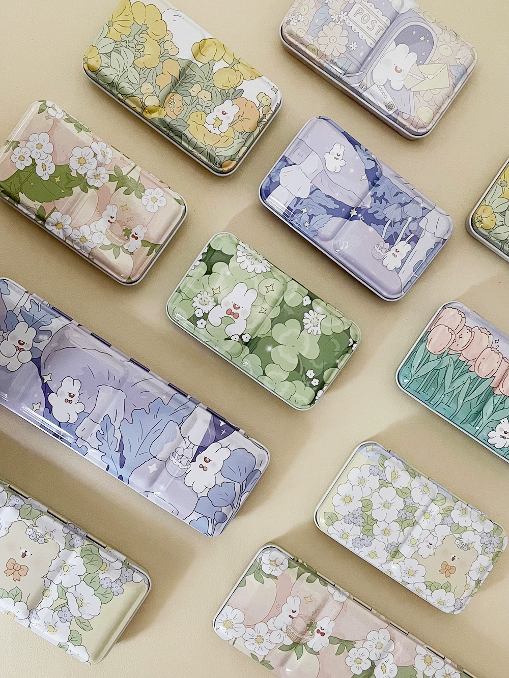 Watercolour, tin box, container, 24 colors, 48 colors
