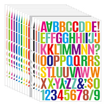 英文字母贴纸1.5英寸工艺品礼品diy海报制作装饰vinyl字母贴纸