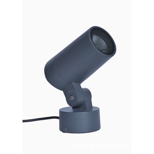 10W20W Outdoor Waterproof Cob Aluminum Die-Cast Projection Lamp Spotlight Tree Lamp [Foreign Trade Engineering Courtyard Kit