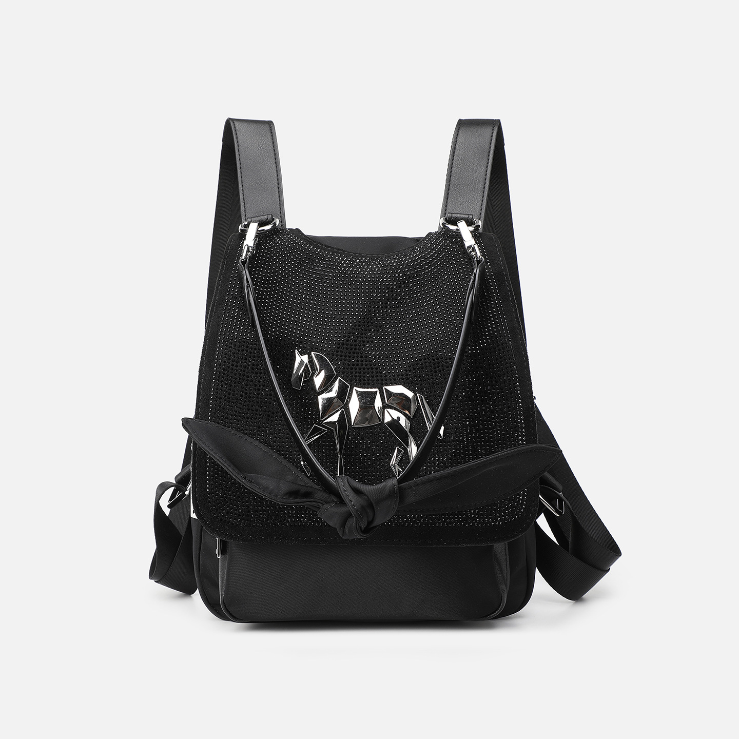 Casual damas mochila con diamantes de alta calidad animal con cremallera suave mochila de viaje de almacenamiento de moda LP7279 #