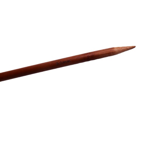 Carbon-dioxide double-point sweater needle bamboo knitting needle straight needle 25cm knitting tool crochet hook factory direct goods wholesale cross-border