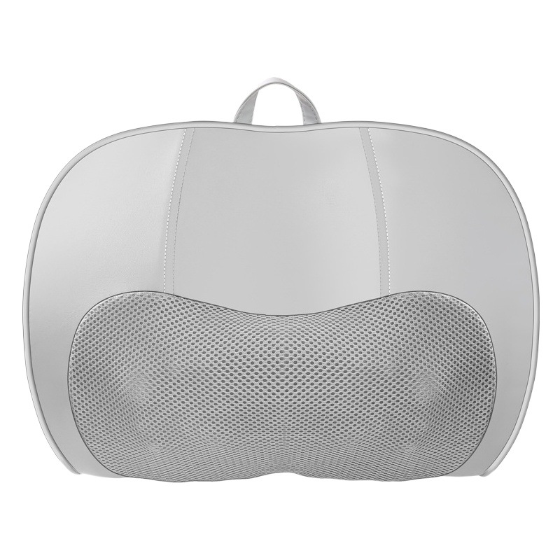 Masajeador de hombros y cuello, masajeador de cuello, almohada de masaje de cintura calefactora, compresa caliente de espalda multifuncional, almohada de masaje de columna cervical