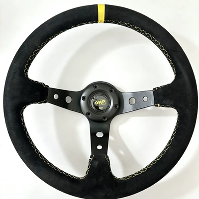 Omp Matte Leather Suede: Steering wheel