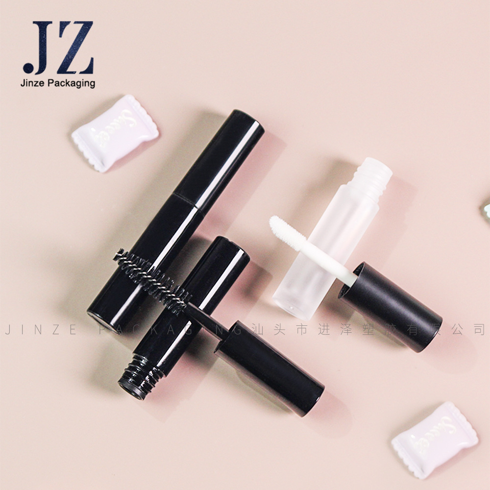 进泽订货 圆形迷你 唇彩管 睫毛管 睫毛胶水 1.5ml/3.5ml塑料包材