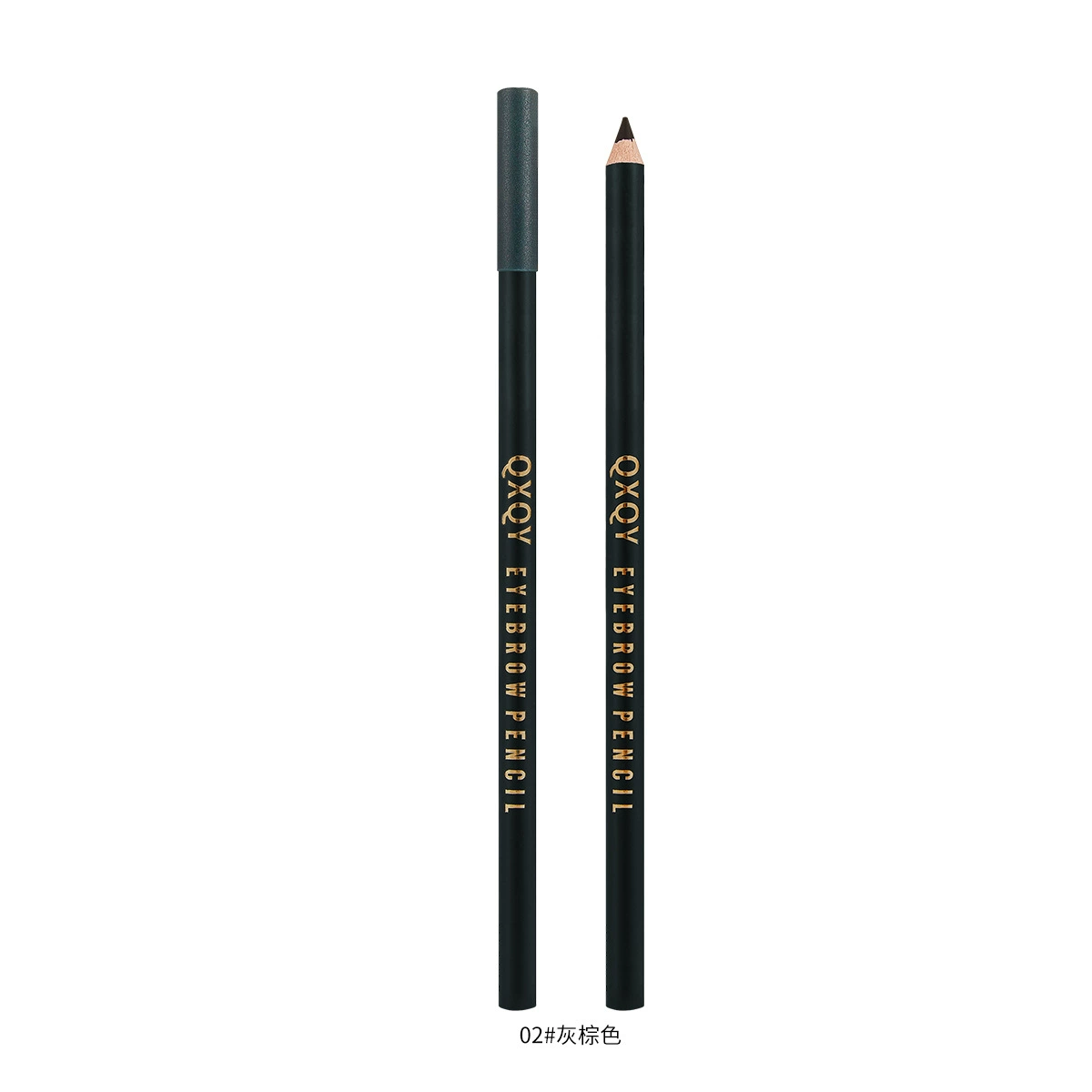 QXQY Waterproof organic eyebrow pencil, no smudge, natural style, for beginners