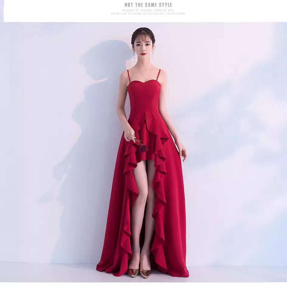 Sexy evening dress for bride