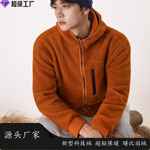 开胸女式连帽运动卫衣健身跑步休闲运动服上衣女小众休闲运动服男