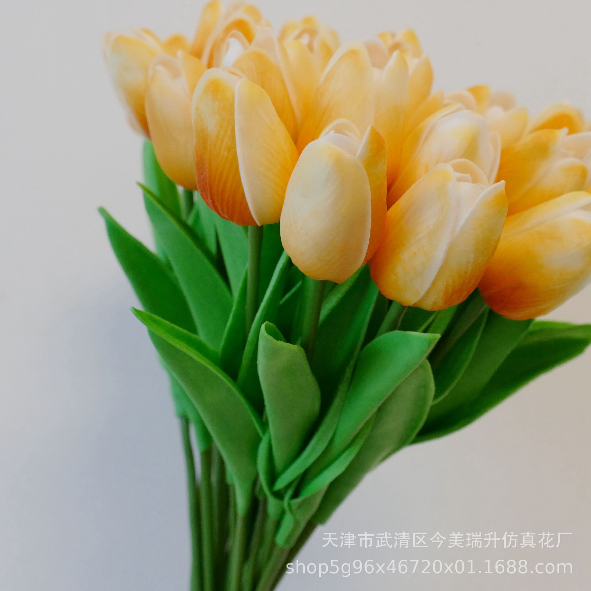 Meihe marca tulipán hogar flor artificial decoración sensación decoración al por mayor flor falsa hidratante salón decoración Nordic pu