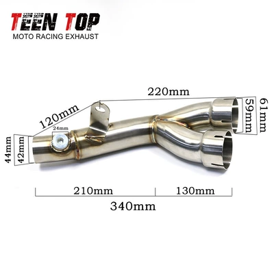 Drum Middle Section Yoshimura – Exhaust manifold