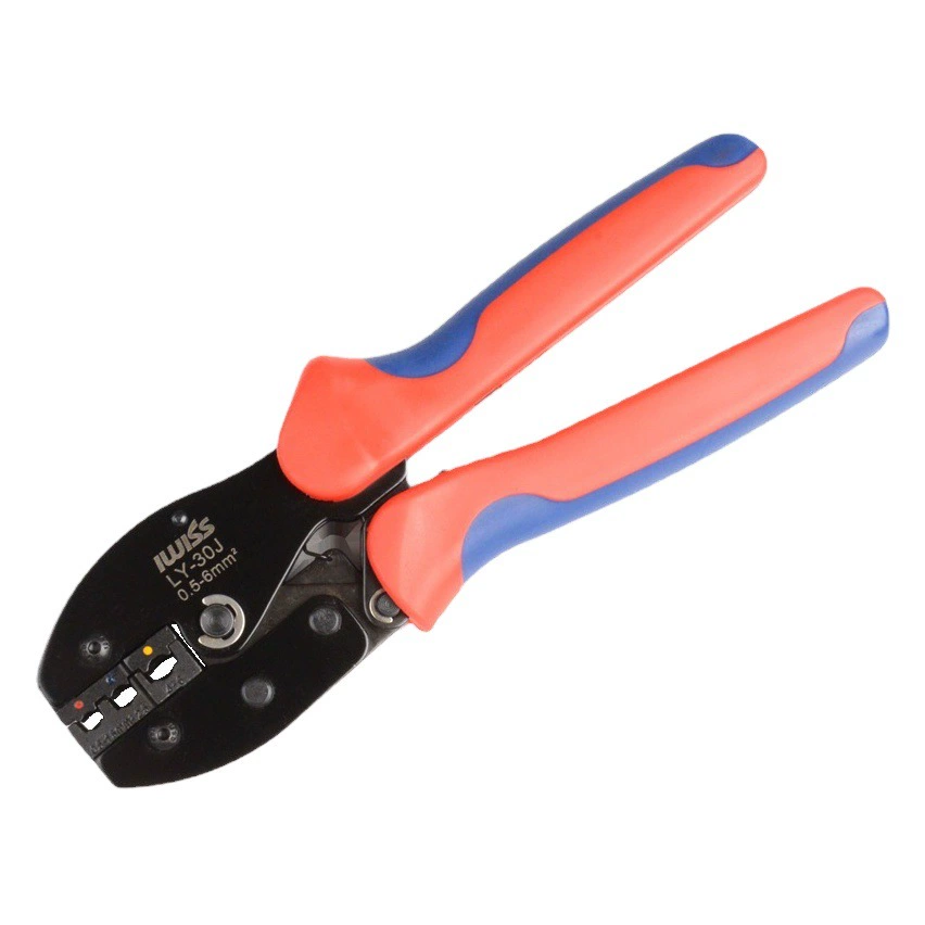 Клещи для обжима LY-30J, клещи для холодной опрессовки клемм, вилочные, U-образные, Y-образные, для предварительно изолированных клемм, многофункциональные