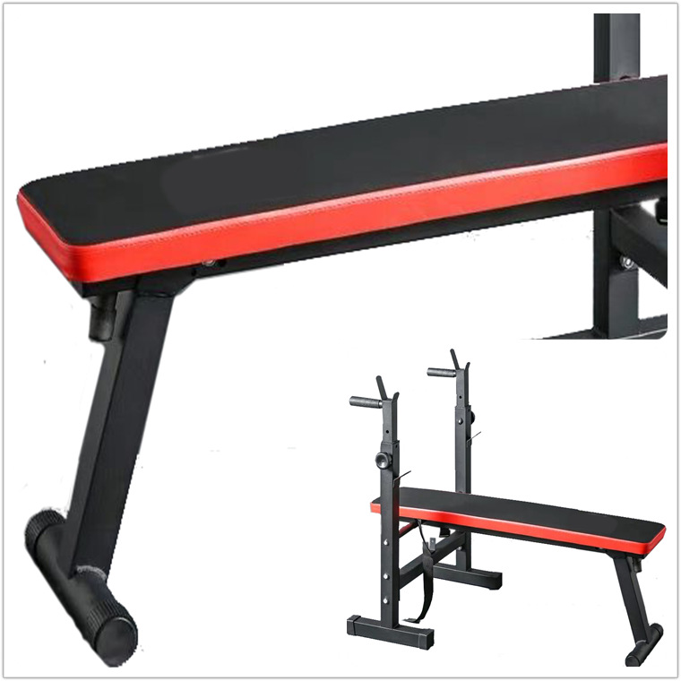 Interior multi-funcional ventas en el hogar tabla supina peso Banco Barbell rack Banco prensa rack fuerza entrenador equipo de la aptitud