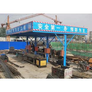 Standardized Construction Site Safety Passage Protective Shed with Long Service Life