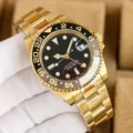All gold and black