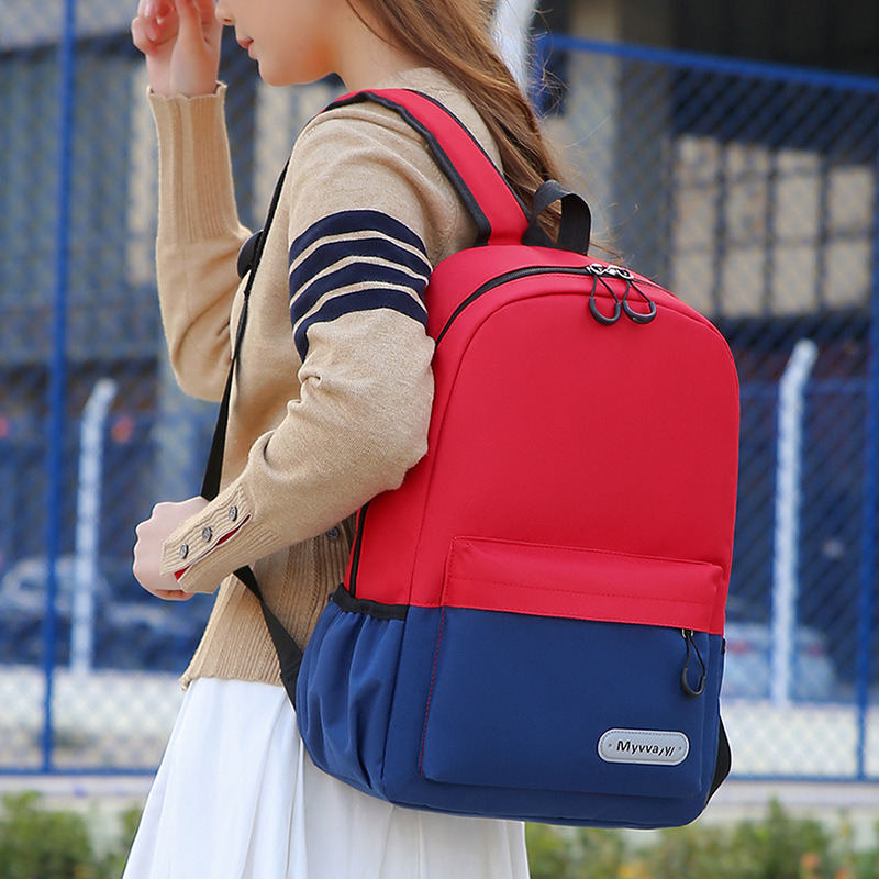 Mochila de estudiantes de primaria y secundaria personalizada impresión logotipo al por mayor clase de capacitación institución de tutoría mochila de ocio para niños personalizada