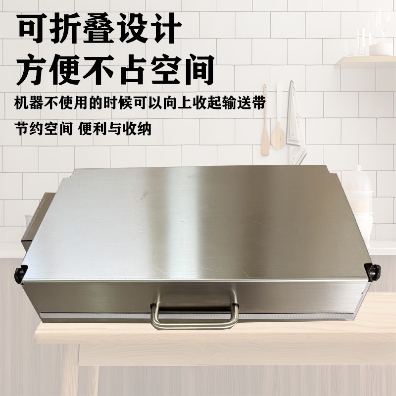 烘焙设备商用手摇起酥机家用小桌面披萨羊角面包面团压片机面包机