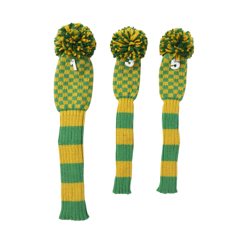 El Club de Golf vendedor caliente transfronterizo fijó las mercancías de la Fábrica de la fuente del juego de tres piezas del Club de punto de golf del club de madera se puede entregar en nombre