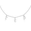 Universal fashionable necklace stainless steel with letters