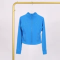 Lightning blue short jacket