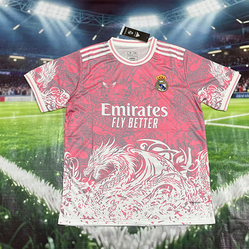 Nuevo Real Madrid Real Madrid Camiseta de fútbol local y visitante Camiseta Edición para fanáticos Edición especial personalizada Venta al por mayor transfronteriza