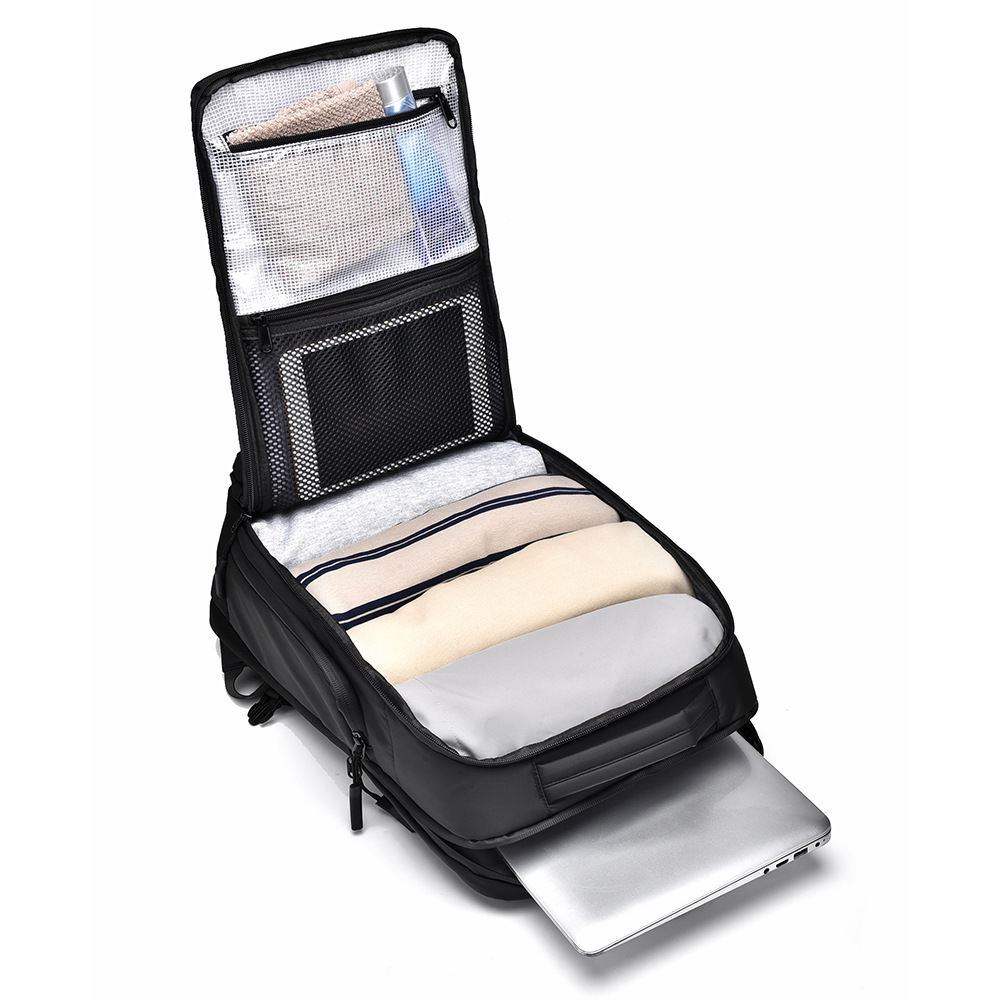 Nuevas mochilas de viaje transfronterizas de negocios 15.6 pulgadas bolsas de computadora portátil multifuncionales de almacenamiento para hombres