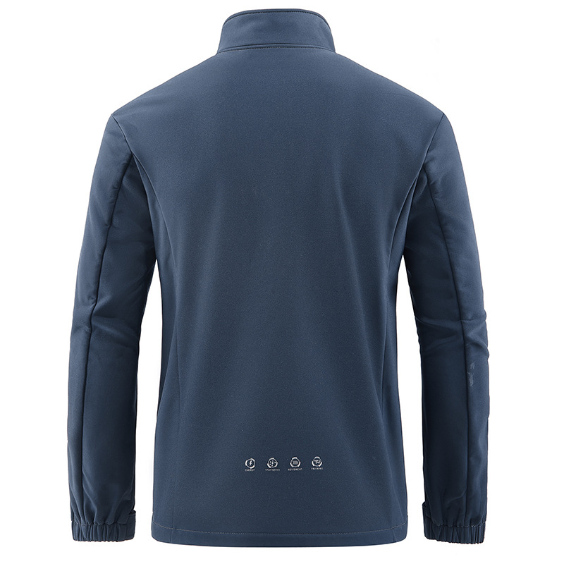 Men's Clothing plus velvet men's autumn and winter dad leisure middle aged and elderly men's thickened coat winter jacket sports_voghion.com