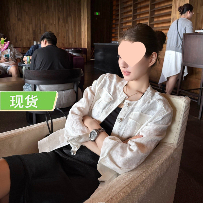 WT Qianliqianqi Rose Silver Buckle Fashionable Women's Spring Jacket