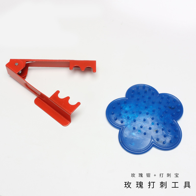 Rosa espina alicates tienda de flores poroso removedor de espinas herramienta floral hogar arreglo floral material de la flor removedor de espinas