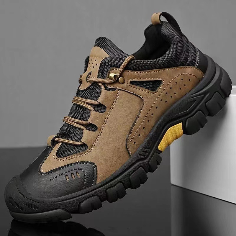 2024 Cross-Border Outdoor Hiking Shoes for Men, New Non-Slip Wear-Resistant Sports Shoes for Men, Professional Hiking Shoes
