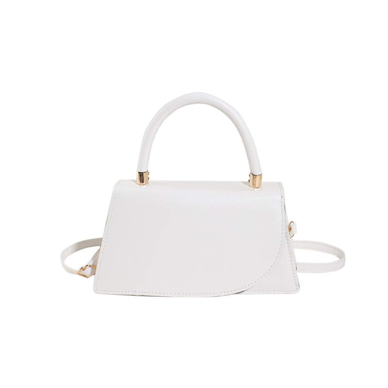 ESTILO OCCIDENTAL con textura pequeña bolsa para las mujeres 2024 Nuevo este año popular de color sólido bolsa de mensajero de moda portátil pequeña bolsa cuadrada de moda