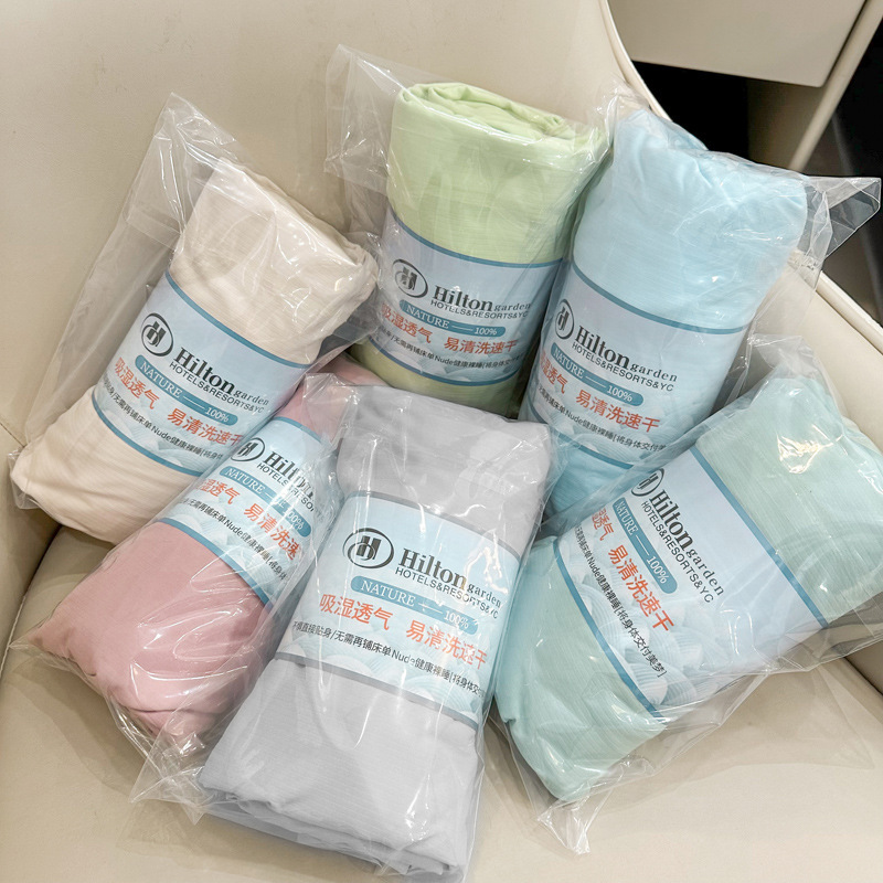 Fast Tuan Tuan Hilton Three-proof Quick-drying Dust-proof Oil-proof Bed Cover Mattress Cover Bedcover Simmons Pad Cover Wholesale