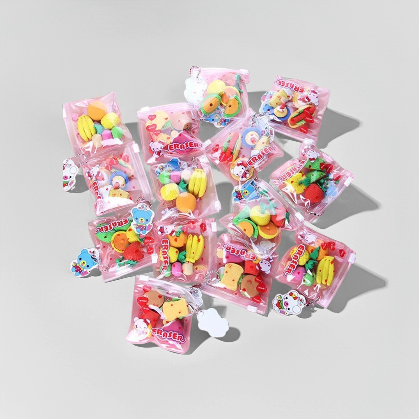 Goma de borrar creativa para niños, recompensa pequeña para estudiantes - Mayorista