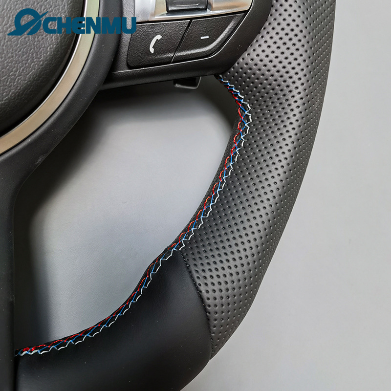 Modified Flat Bottom Sport Steering Wheel for BMW 1 2 3 4 5 6 7 Series X1 2 3 4 5 6 F10 F30 F35 F15