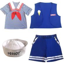 漫优品 怪奇物语3 Stranger Things冰淇淋店员海军服cosplay服饰