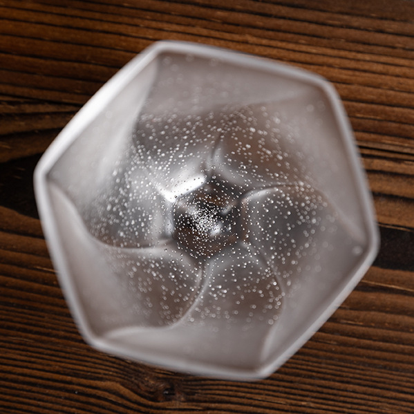 Crystal tea cup