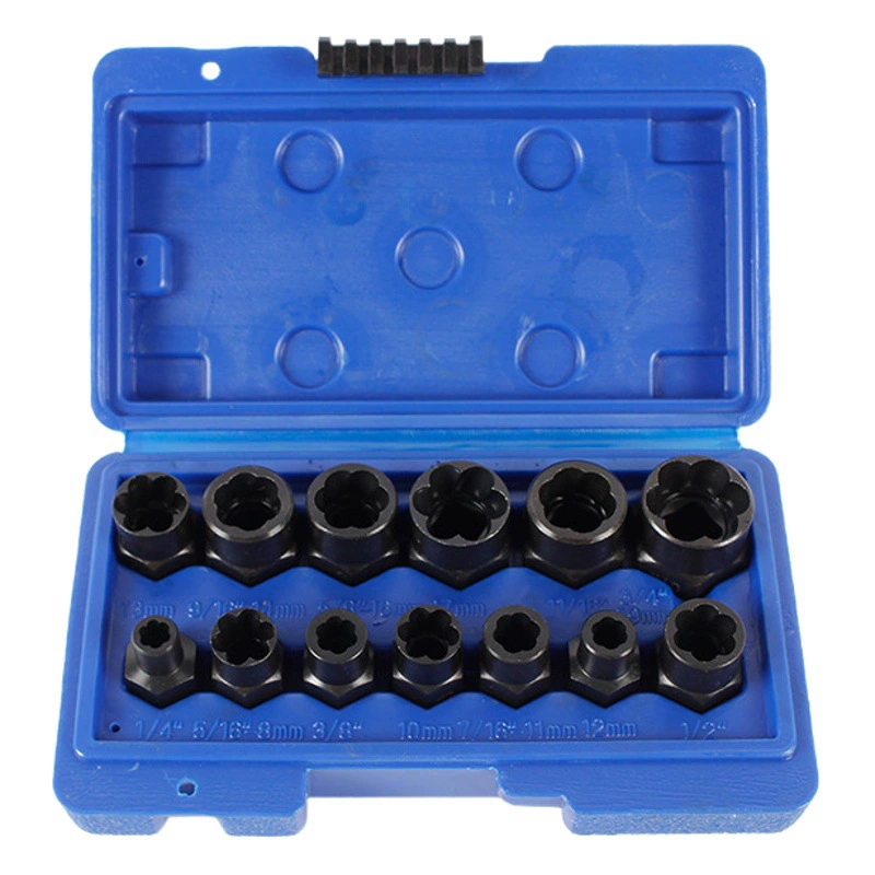 Гайка экстрактор 13 шт сломанный и неполный винт гайка экстрактор скользящий винт шестигранник удаление втулки набор