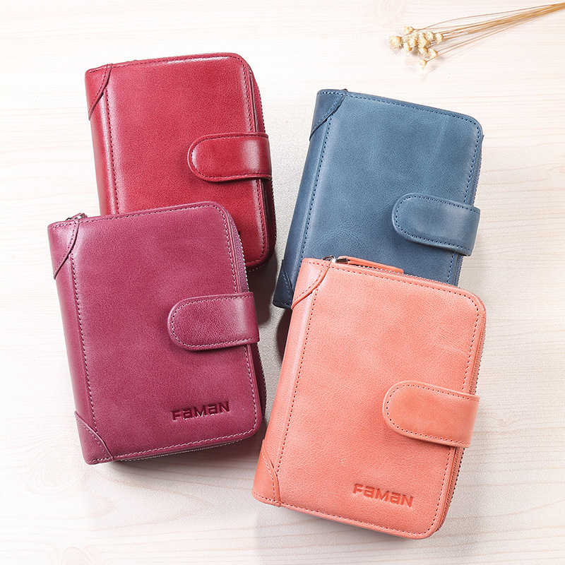 Bolso de Fiimanka, licencia de conducir de cuero para hombre, paquete todo en uno, tarjeta, billetera con múltiples posiciones de tarjeta de gran capacidad, multifuncional para mujer