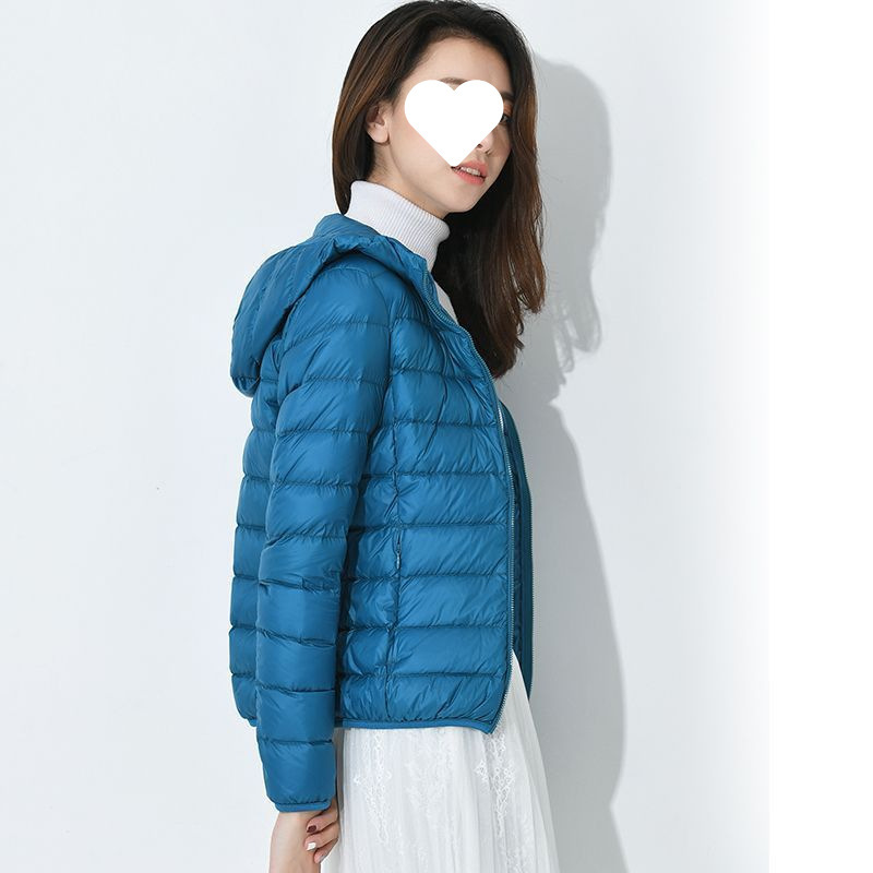 레이크 블루(후드 있음)