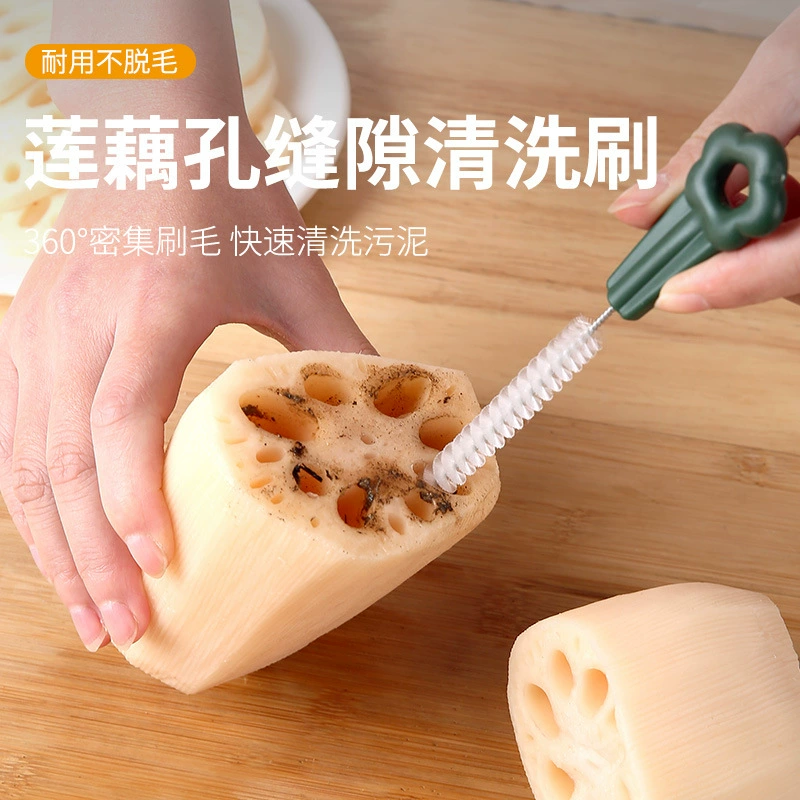 Соломенная щетка, набор щеток для детских бутылочек, утолщенная и удлиненная щетка, щетка для чистки соломы, тонкая щетка для чистки, щетка для корня лотоса