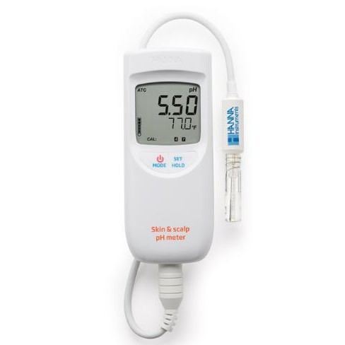 哈纳HI99181防水便携式酸度pH-温度测定仪【皮肤美容】