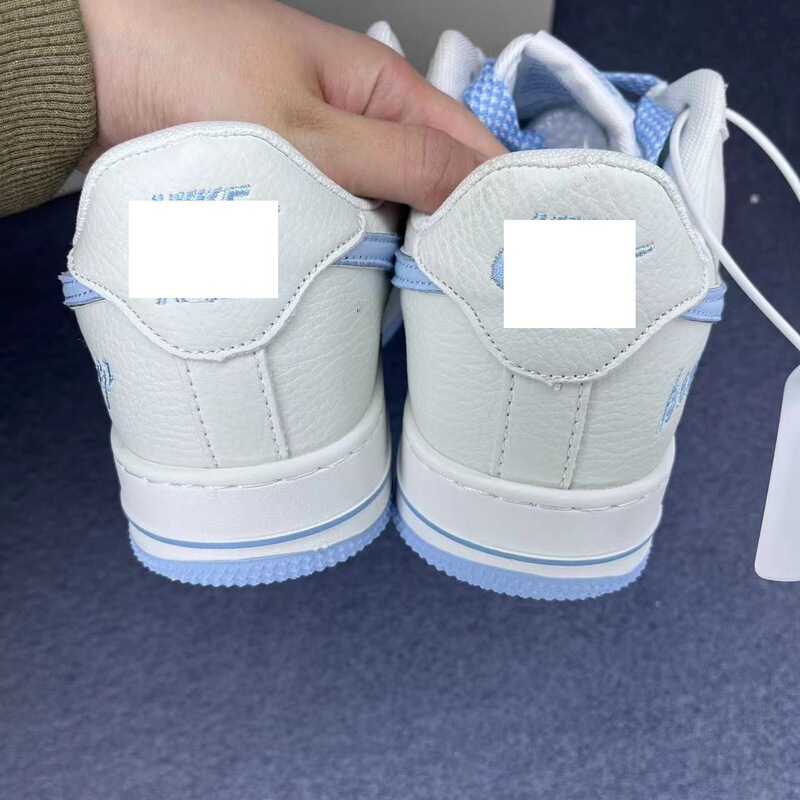 空军一号白银蓝新款AF1小勾浅灰低帮男女时尚运动潮流休闲鞋板鞋|undefined
