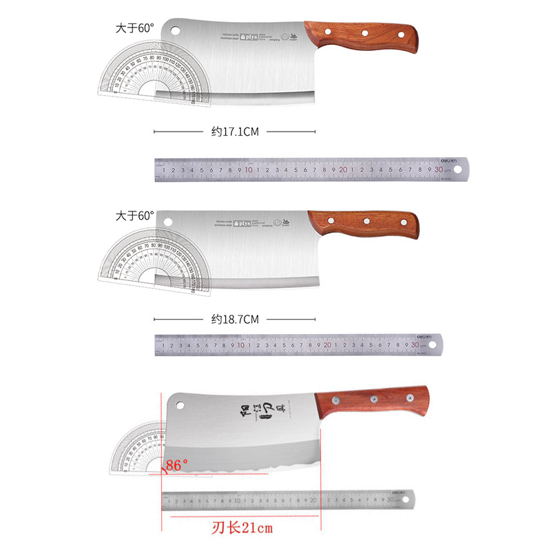 Cuchillo de hueso de carne cuchillo de hueso engrosado cuchillo especial hacha cuchillo de corte de hueso grande hogar carnicero profesional comercial